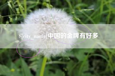 绵阳中国的金牌有好多