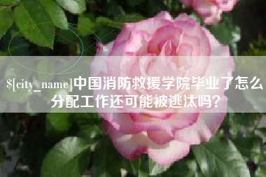 绵阳中国消防救援学院毕业了怎么分配工作还可能被逃汰吗？