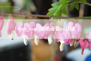 绵阳消防设备ccc认证