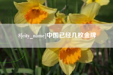 绵阳中国已经几枚金牌