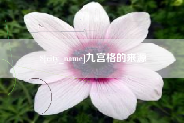 绵阳九宫格的来源