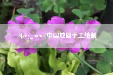 绵阳中国地图手工绘制