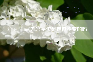 绵阳九宫星位是定位不变的吗