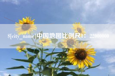 绵阳中国地图比例尺1：22000000